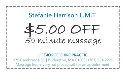 Massage Coupon